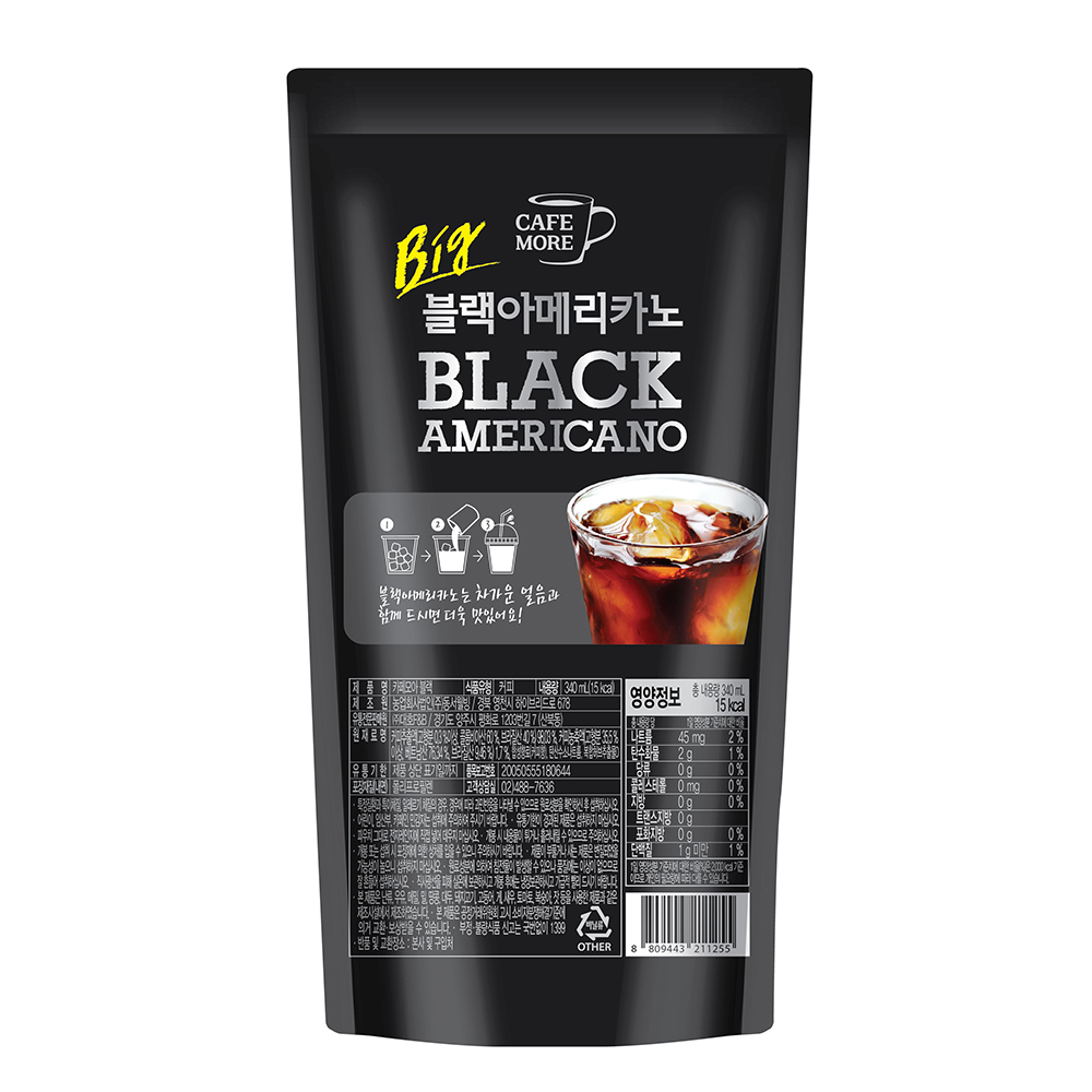 카페모어] 빅 블랙 아메리카노 (340ml*40개입)