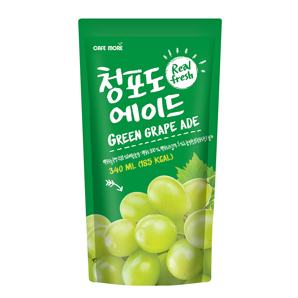 카페모어] 빅 청포도 에이드 (340ml*40개입)