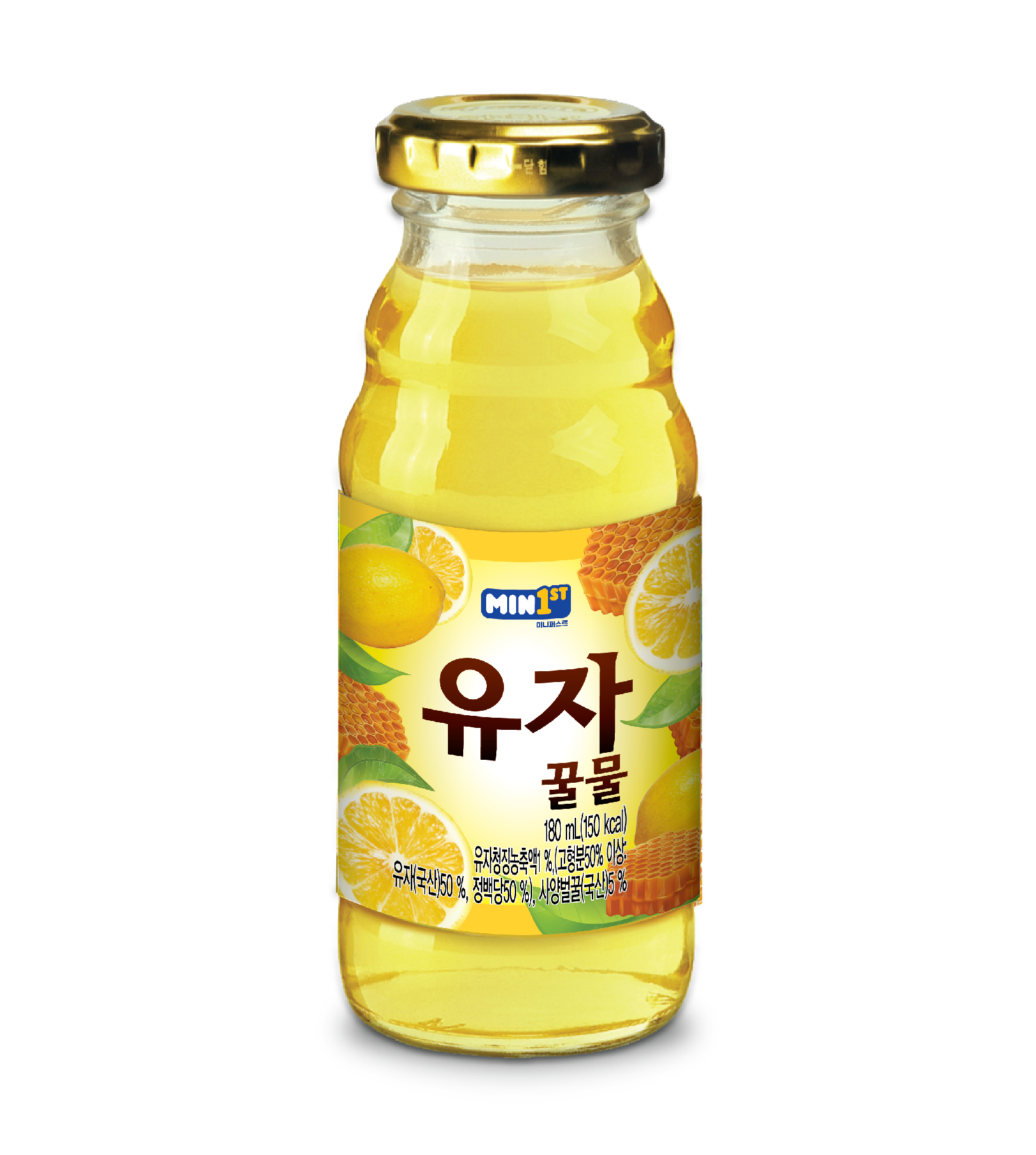 유자꿀물병 (180ml * 48개입)