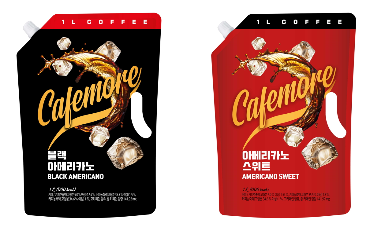 [카페모어] 1리터 블랙커피 (1000ml 10팩입)