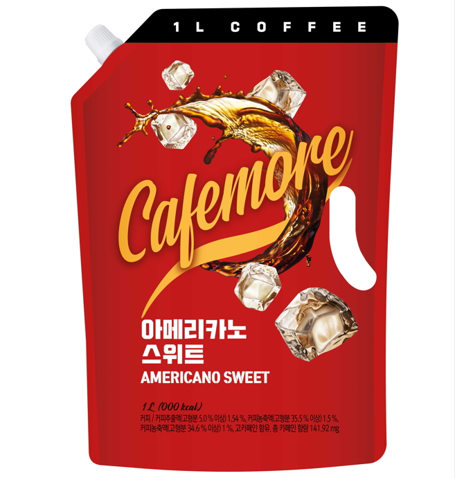 [카페모어] 1리터 스위트 커피 (1000ml 10팩입)
